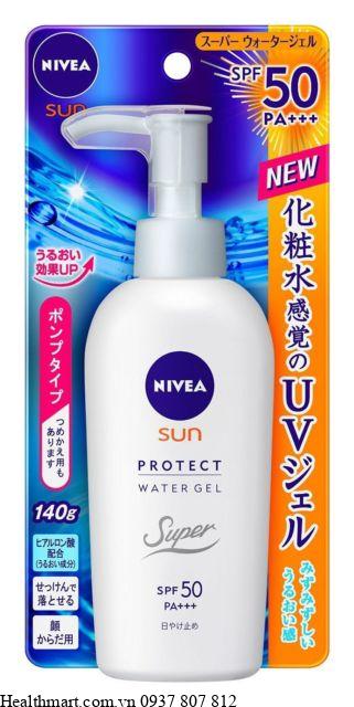 kem-chong-nang-Nivea sun protect water gel 140g