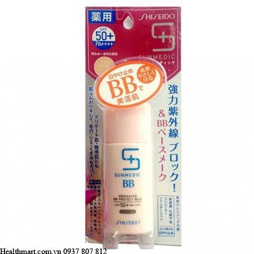 BB Cream Shiseido Sunmedic của Nhật 2021 2022