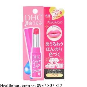 Son dưỡng dhc màu hồng/ DHC Color Lip Cream Pink