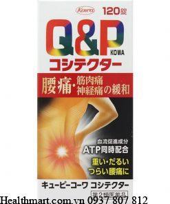 Đặc trị đau lưng q&p kowa Nhật Bản 120 viên 2021 2022