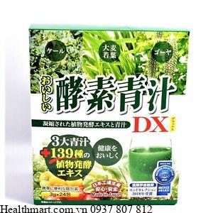 bột rau xanh aojiru enzyme dx 139 loại rau củ của nhật