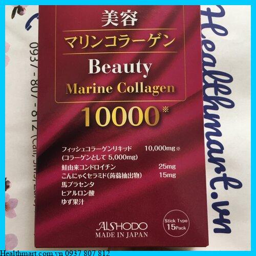 Thạch collagen Marine của Nhật 2021