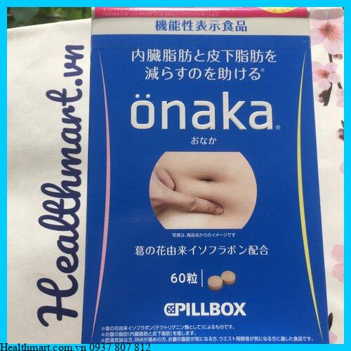 Thuốc giảm mỡ bụng Onaka của Nhật 2021 2022