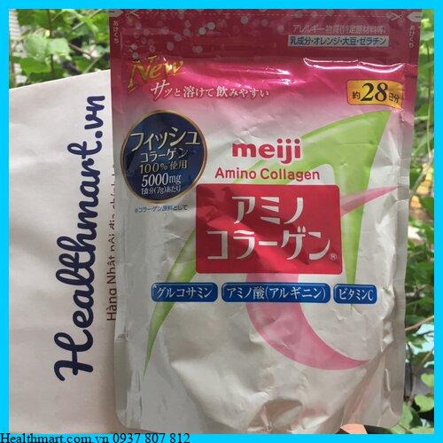 Review collagen meiji hồng ɕủα Nhật 2021 2022