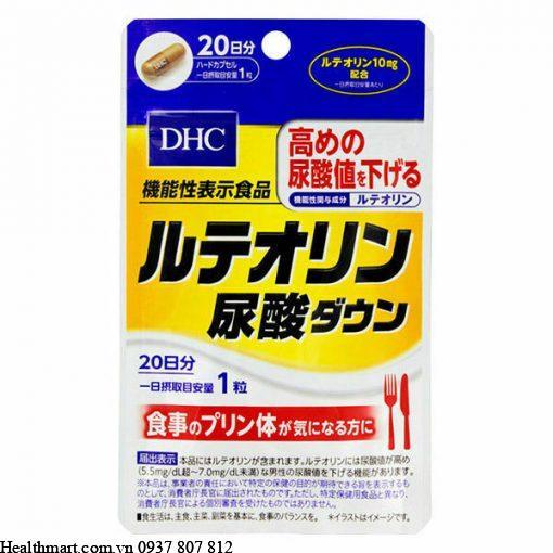 Thuốc gout của dhc Nhật 2021 2022