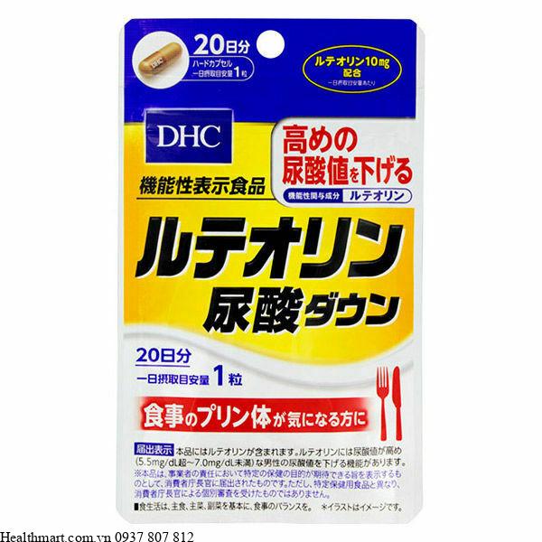 Thuốc gout của dhc Nhật 2021 2022