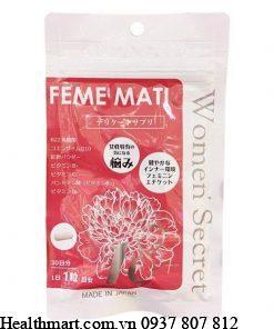 Viên Uống Tiết Tố Nữ Feme Mati Women' Secret của Nhật 2021 2022