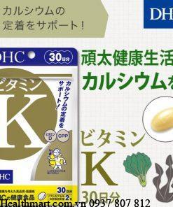 viên bổ sung vitamin K của DHC Nhật 2022