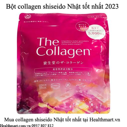 Mua bột collagen shiseido Nhật tốt nhất 2023 tại Healthmart.vn