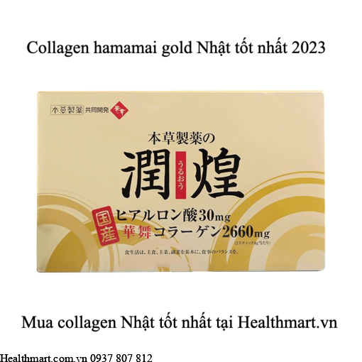 Bột canamai collagen gold của Nhật mẫu mới 2023