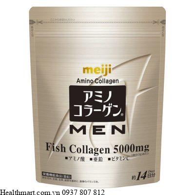 Bột collagen meiji men của Nhật 2022 hot
