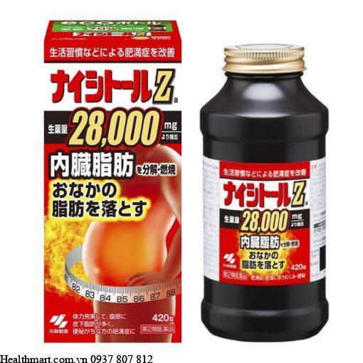Giảm cân Kobayashi Z 28000 của Nhật 2023