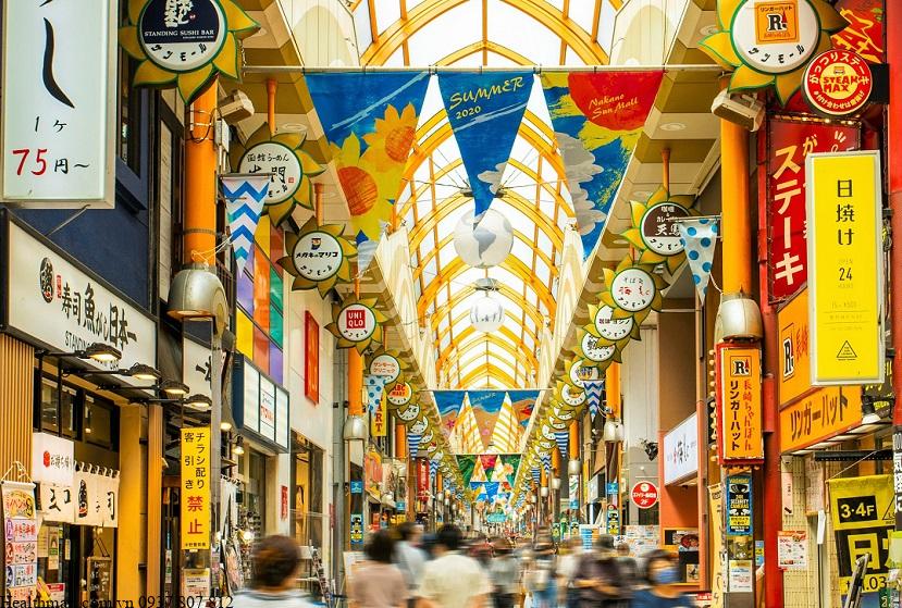 Các thiên đường mua sắm ở tokyo Nhật Bản