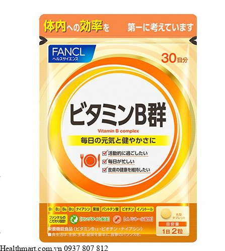 Viên uống Fancl vitamin B 90 viên