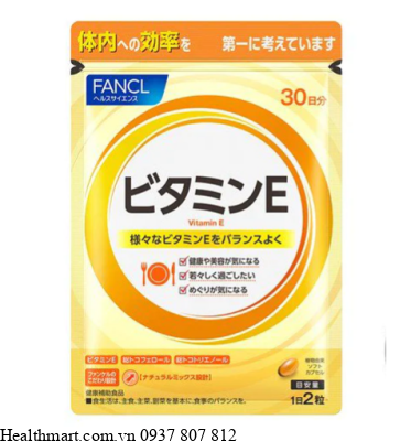 Viên uống Fancl vitamin E 30 viên