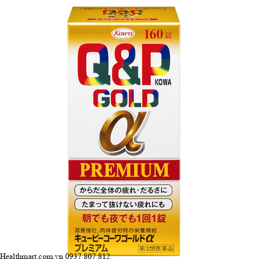 Kowa QP Gold Premium 160 viên 