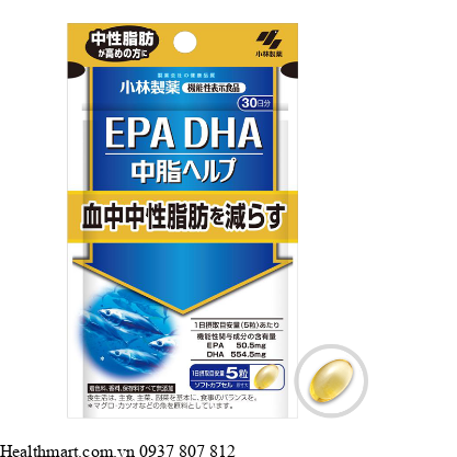 Viên uống Koabyashi EPA DHA 150 viên