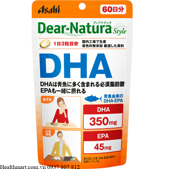 Viên uống DHA EPA Dear Natura 60 viên
