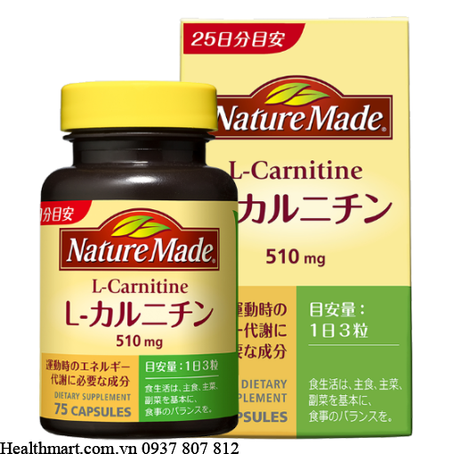 Giam Can Nature Made L Carnitine 0