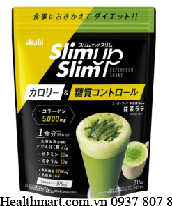 Sinh To Asahi Slim Up Matcha 0