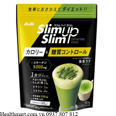 Sinh To Asahi Slim Up Matcha 0