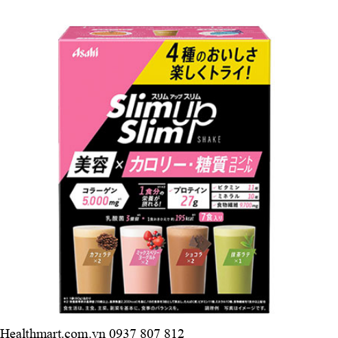 Sinh tố Asahi slim up shake 