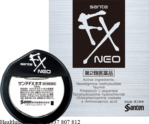 Sante FX NEO | Product info | サンテFX - 爽快系目薬キターッ！