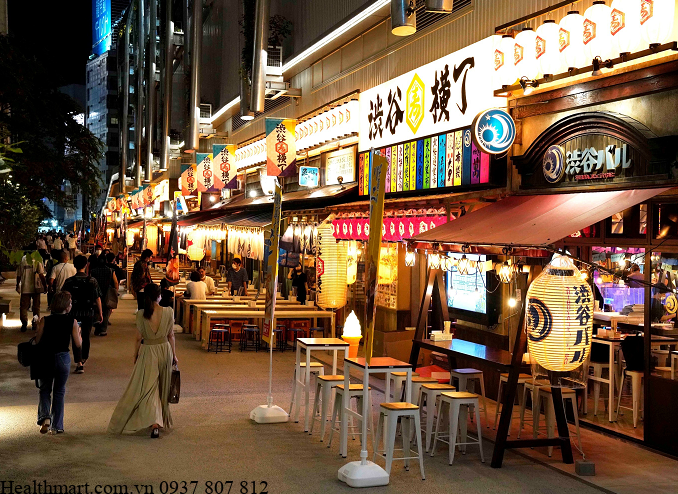Các chợ ẩm thực ở Tokyo Nhật Bản đông đúc nhất