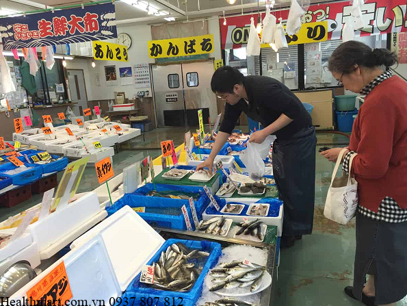 Các khu chợ hải sản ở Nhật Bản lớn nhất 2024