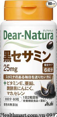 Dear Natura Black Sesamin Nhật Bản 2024