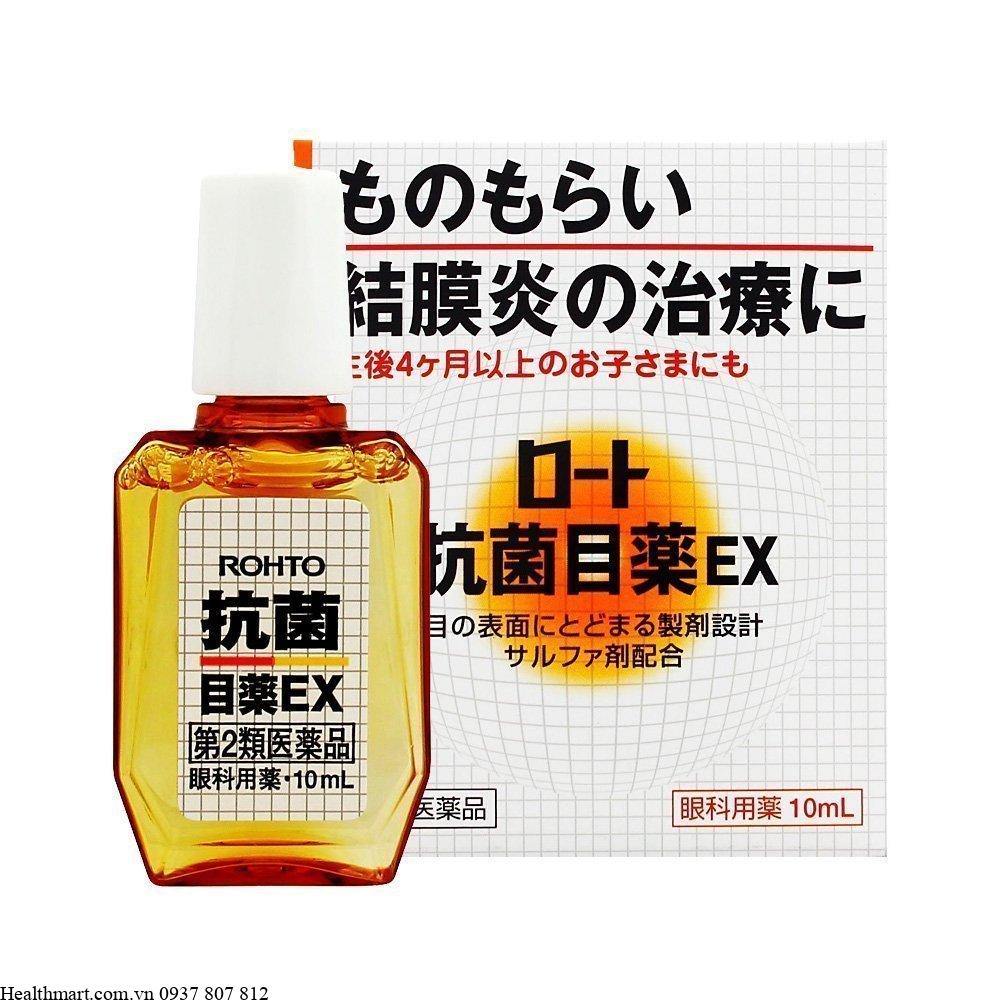 Thuốc nhỏ mắt kháng khuẩn ROHTO Koukin EX Nhật Bản - 10mL