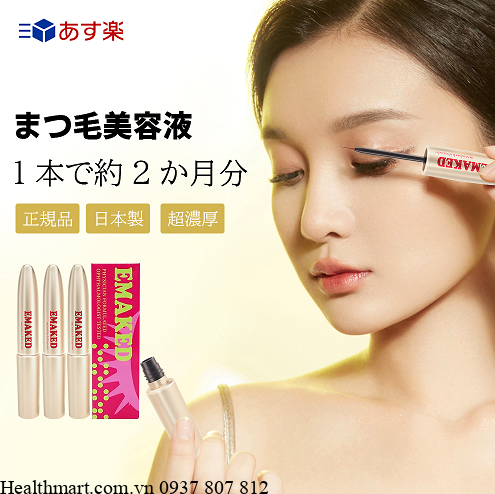 Serum dưỡng mi Emaked Mizuhashi Hojudo